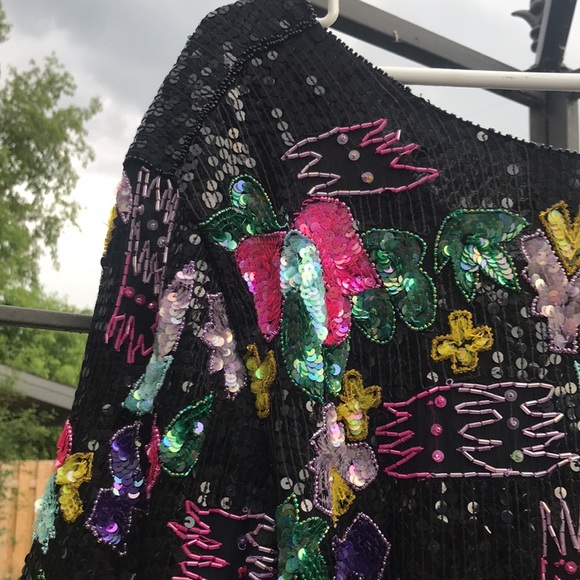 Art Deco sequins dress - Picture 5 of 9